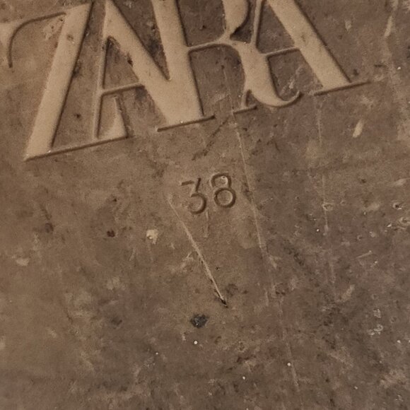 ZARA Leopard Print Y2K Style Slide Sandals Women's Size 7.5 - Picture 7 of 10